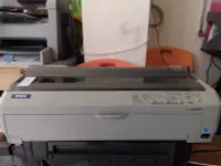 在飛比找Yahoo!奇摩拍賣優惠-EPSON LQ-2090C中古整新點陣式印表機 A3高速型