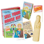 Sell Your House Home Kit w/ Saint Joseph Statue - GOOD LUCK ~ Archie McPhee