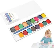 Kids Watercolor Paint Set, Watercolor Palette For Kids, Assorted Watercolor Paint, Drawing Art Paint Set, Safe Kids PainClassroom Drawing Art, Safe Bulk Kids Paint For Easter, Birthday, Children's Day