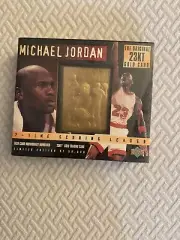Upper Deck Michael Jordan 23 Karat Gold Foil Trading Card Triple Image Edition