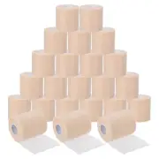 24Pcs Sports Pre-Wrap Foam Pre-wrap 30 Yard Athletic Tape Wraps Beige