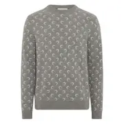 [Marine Serre] Marine Serre Moon-jacquard Sweater S GREY