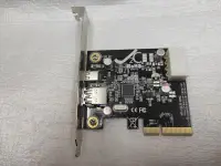 在飛比找Yahoo!奇摩拍賣優惠-【電腦零件補給站】J2C3142AC USB 3.1 擴充卡