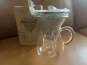 Kinto SCS-04 Coffee Carafe Set 600ml Stainless Steel Filter