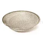 Aluminum Round Dome Range Hood Filter -10 1/2" Round x 3 1/4" Rise - 6-Pack