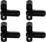Uonlytech 4pcs Zinc Alloy Window Security Locks Extra Sash Blockers for Home Safety Compatible with Various Window Substrates Easy Installation with Fixing Screws and Press Buttons