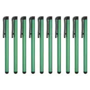 10pcs Stylus Pens for Touch Screens Capacitive Stylus Pencil Green