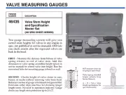 Pioneer / Central Tools Valve Measuring Gage Master Set. Made In USA