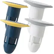 Pack Odor Floor Drain Core Set Sink Drain Stopper Replacement Bathrooms Toilets Strainer Fast Abs Material