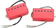 SWOOMEY 2Pcs Acoustic Guitar Pickups High Sensitivity Pickup for Folk Electric Guitars Lightweight Portable for Beginners Professionals