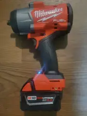 NEWEST BEST DEAL!! Milwaukee M18 FUEL 1/2" High Torque Impact Wrench + BATTERY