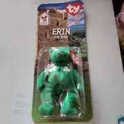 erin the bear beanie baby mcdonalds 1999. New. Still in original package.