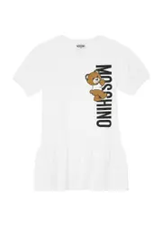 Moschino Kids Logo Stretch-cotton Dress (4-8 Years) - White - 05YR (5 Years) 05YR (5 years)