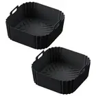 2PCS Silicone Air Fryer Liners for Air Fryer Pro XL AF141 AF140 AF1816057