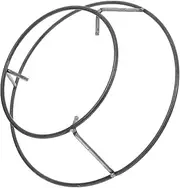 IWOWHERO 1pc Camping Wok Ring Pot Holder Stand Sturdy Multi-Function Rack for Outdoor Cooking Efficient Heat Management Stable Design for Campfires and Backyard Gatherings