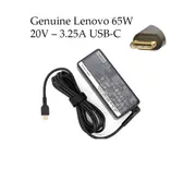 Genuine 65W USB Type-C Charger for Lenovo 20v 3.25a PSU Power supply