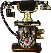 Phone Model Vintage Rotary Telephone Antique Phone Figurine,Wall Decor Statue,for Home, C01