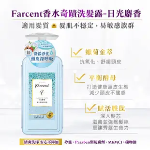 【Farcent香水】香水奇蹟洗髮露&香水奇蹟護髮素