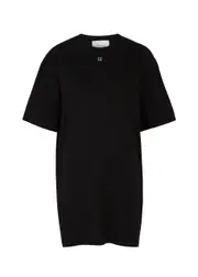 Giuseppe DI Morabito Logo Cotton Gloved T-shirt Dress - Black - S (UK8-10 / S) S (UK8-10 / S)