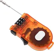 Sosoport Secure Snowboard Lock Compact and Lightweight Design Versatile Security for Snowboards and Bicycles Easy Password Setup for