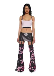 [Trickz N' Treatz] Fast N' Curious Costume Set - Light Pink