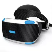 Skin Wrap for Sony Playstation PSVR Headset Carbon Fiber Carbon Fibre Graphite