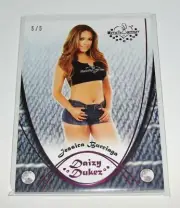 2015 Benchwarmer JESSICA BURCIAGA Daizy Dukez #57 Pink Foil Variant/5 PLAYBOY
