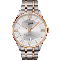 在飛比找momo購物網優惠-【TISSOT 天梭 官方授權】杜魯爾 80動力儲存機械錶 