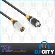Power Dynamics 177941 IP65 Outdoor Waterproof DMX Cable 3-Pin Lighting Cable 12m