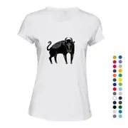 Taurus Bull Zodiac Horoscope Astrological Sign Ladies Women T Shirt Tee Top