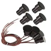 4 Sets of Magnetic Reed Switch Alarm NC RC-36, Normally Closed Embedded Wired...