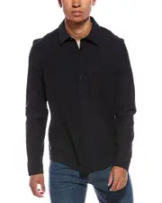 Vince Heavy Slub Button-Down Shirt