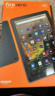 Amazon Fire HD 10 Tablet 11th Gen 64GB, Wi-Fi, 10.1" - Black (2021 Release) NEW