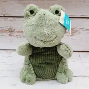 12" Plush Frog Stuffed Animal NWT