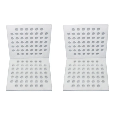2 Count Egg Tray Packaging Container for Shipping Quail Eggs Holder Holders