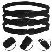 3 Pcs Trash Can Clip Adjustable Garbage Bin Band Waste Man Office