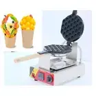 AC110V Bubble Egg Waffle Maker Machine Electric Nonstick Style Bubble Egg Waffle