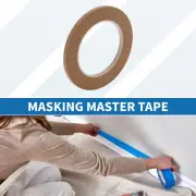 Painters Tape Easy Removal 0.2 Inches x 52.5 Yards Masking Master Tape Brown