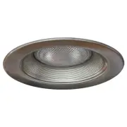 6" Inch All Satin Nickel Recessed Can Trim Fit Halo/Juno Recessed Can