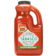 NEW Tabasco Original Red Pepper Hot Chilli Sauce 1.89L