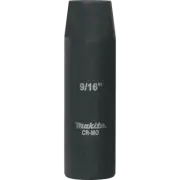 Makita A-96263 9/16" Deep Well SAE Impact Socket, 1/2" Drive