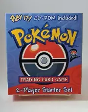 Pokemon Base Set 2 Two Player Starter Set Deck w/ CD-Rom FACTORY SEALED One QTY