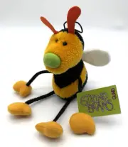 NWT GUND String Beans “Honeycomb” the Bumble Bee Mini Plush Toy 9056