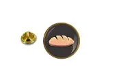 pins pin's badge metal lapel hat button bread boulangerie