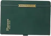 DIYEAH Month Academic Planner Book Multi Function Portable Organizer with PU Cover for Home Office School and Travel Note Book for Students and Professionals