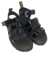 Dr Martens Womens Blaire Blk Sandals Size 7 Uk5 #24192001 (dd02