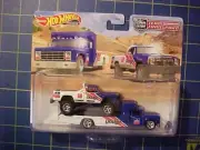 HOT WHEELS #51 TEAM TRANSPORT '80 DODGE MACHO POWER WAGON & RETRO RIG! NIP RR