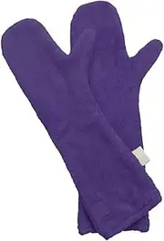 1Pair Ultra Absorbent Pet Cleaning Towel Gloves Random Color Microfiber Drying Gloves for Dogs Puppies and Horses for Quick Drying After Bath Outdoor Play and Grooming