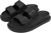 [TYOMXA] Cloud Slide Sandals for Women Men Pillow Slippers With Ultra Comfort Recovery Beach Shoes Low Arch Support