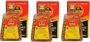 Seenseas Cod Liver Oil 500 softgel Capsules (Pack of 3) | 500 * 3=1500 Capsules | Pure Vitamin Rich | Best Immune Health, Healthy Bones & Muscles Dietary Supplement